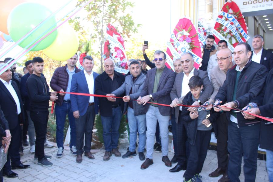 Nusaybin’de Bahçe Sarayı Düğün Salonun Açılışı Yapıldı