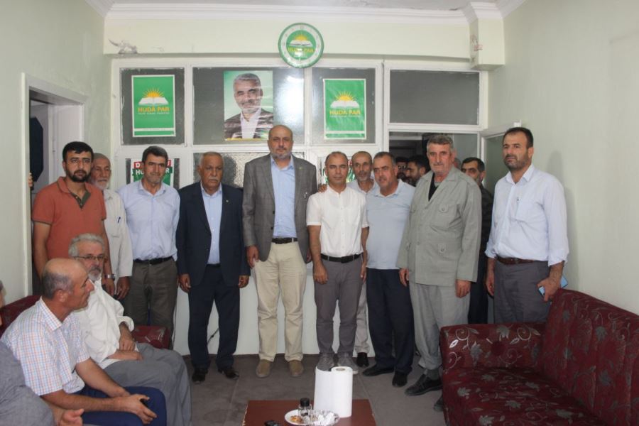 HÜDA PAR Nusaybin İlçe teşkilatına Turan İş seçildi