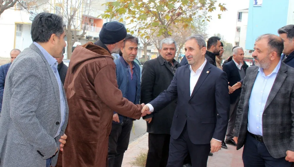 HÜDA PAR Gaziantep Milletvekili Şehzade Demir Nusaybin’i Ziyaret Etti